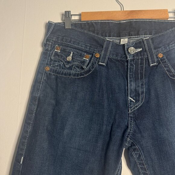 Y2K True Religion Vintage Boot cut Jeans | Sz 34x - Picture 2 of 6